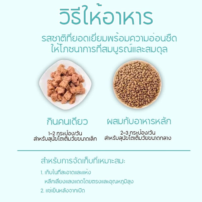 FOLOPETS อาหารแมว แบบกระป๋อง ออร์แกนิกบริสุทธิ์ จากธรรมชาติ ขนาด 430 กรัม รูปที่ 9