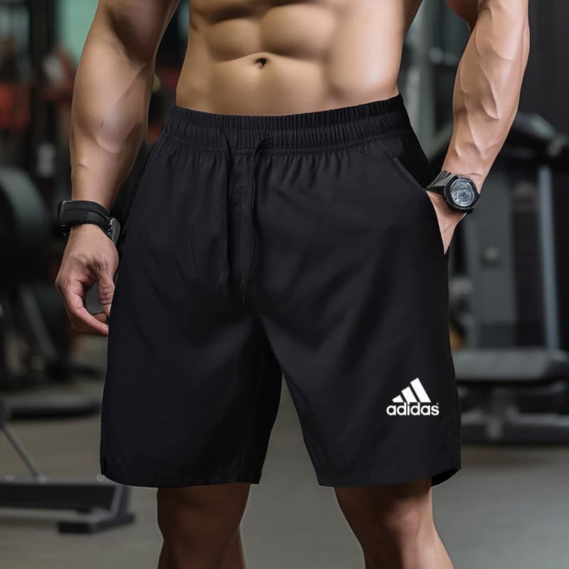 กางเกงขาสั้นสําหรับผู้ชาย sport running gym กางเกงบาสเก็ตบอลกางเกงขาสั้นผู้ชาย plus size seluar pendek sukan #JX-259-AD รูปที่ 7