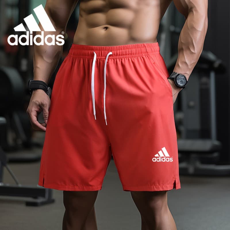 กางเกงขาสั้นสําหรับผู้ชาย sport running gym กางเกงบาสเก็ตบอลกางเกงขาสั้นผู้ชาย plus size seluar pendek sukan #JX-259-AD รูปที่ 1