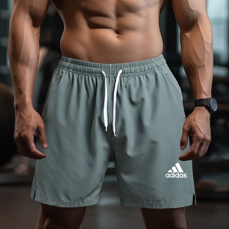 กางเกงขาสั้นสําหรับผู้ชาย sport running gym กางเกงบาสเก็ตบอลกางเกงขาสั้นผู้ชาย plus size seluar pendek sukan #JX-259-AD รูปที่ 4