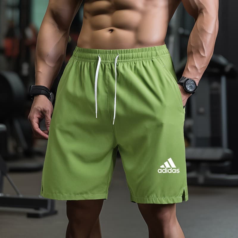 กางเกงขาสั้นสําหรับผู้ชาย sport running gym กางเกงบาสเก็ตบอลกางเกงขาสั้นผู้ชาย plus size seluar pendek sukan #JX-259-AD รูปที่ 5