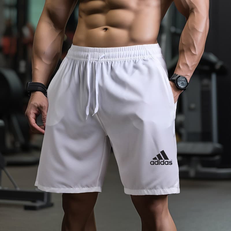 กางเกงขาสั้นสําหรับผู้ชาย sport running gym กางเกงบาสเก็ตบอลกางเกงขาสั้นผู้ชาย plus size seluar pendek sukan #JX-259-AD รูปที่ 8