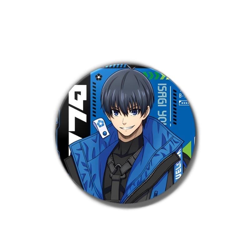 อะนิเมะ BLUE LOCK Isagi Yoichi Chigiri Hyoma Tinplate ป้ายโลหะ Pin อะนิเมะอุปกรณ์ต่อพ่วงของขวัญสะสม รูปที่ 5
