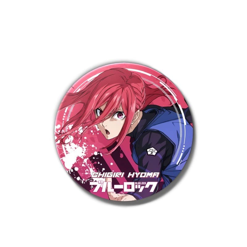 อะนิเมะ BLUE LOCK Isagi Yoichi Chigiri Hyoma Tinplate ป้ายโลหะ Pin อะนิเมะอุปกรณ์ต่อพ่วงของขวัญสะสม รูปที่ 4