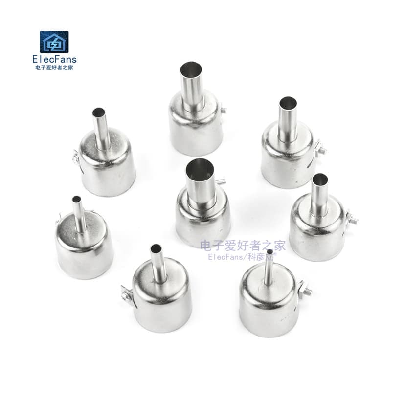 Hot Air Gun หัวฉีดปืนหัวหัวฉีด 850 852 857 860 950 952 990 Desoldering Station หัวฉีด รูปที่ 3