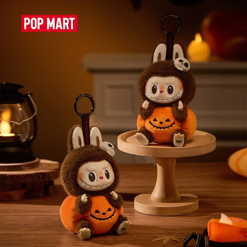Pop MART Happy Halloween Party Series-Sitting Pumpkin Vinyl Plush Pendant รูปที่ 5
