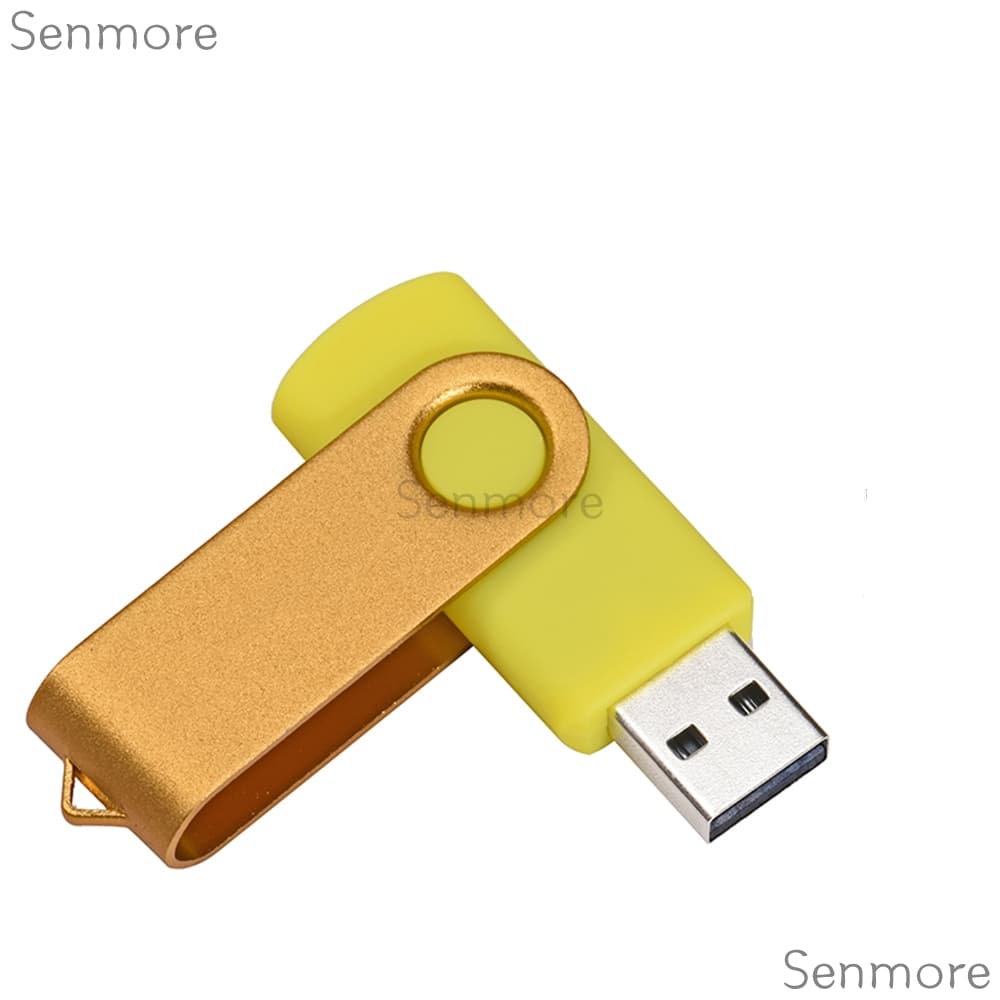 แฟลชไดรฟ์ USB ความจุสูงโลหะ 4GB 8GB 16GB 32GB 64GB 128GB 2.0 แท่งหน่วยความจําแบบพกพาหลายสี รูปที่ 8