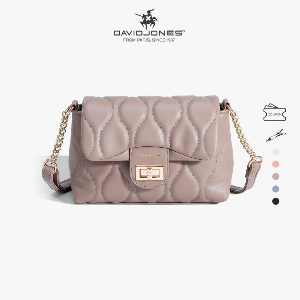David Jones Paris กระเป๋าถือ กระเป๋าสะพายไหล่ สําหรับสตรี รูปที่ 1