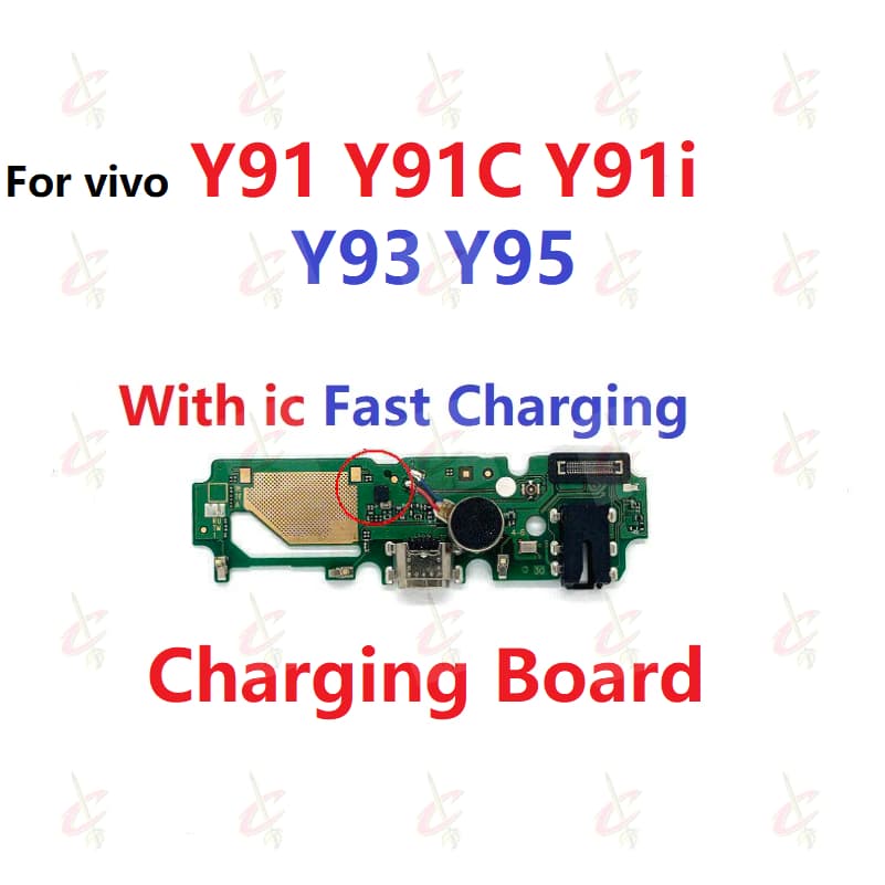แพรตูดชาร์จ ตูดชาร์จ สําหรับ VIVO Y91C Y93 Y91 Y91i Y95 แพรต่อจอ 1807 1814 1815 1816 1817 1820 1818 รูปที่ 3