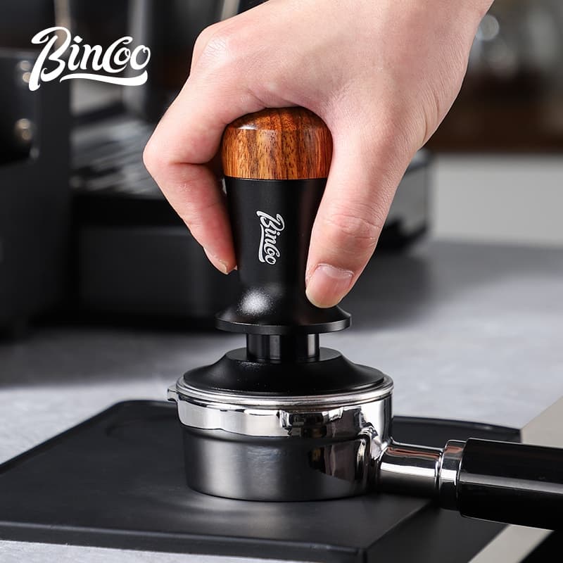 Bincoo กาแฟ Tamping ค้อนยืดหยุ่น Tamper Ltalian จับบรรจุผง Dispenser 51/58 มม.เครื่องชงกาแฟ รูปที่ 4