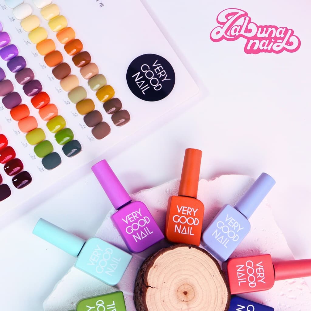 Very Good Nail 60 สี ชุดยาทาเล็บเจล แผนภูมิแสดงสีฟรี+TOP COAT+BASE COAT 15ml/ขวด รูปที่ 7