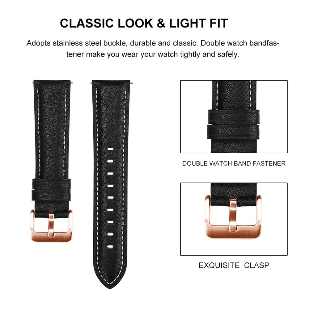 สายหนังสร้อยข้อมืออุปกรณ์เสริมสําหรับ Huawei Watch GT6 41mm / GT5 41mm / GT4 41mm / GT5 Pro 42mm / Huawei Watch 5 42mm รูปที่ 8