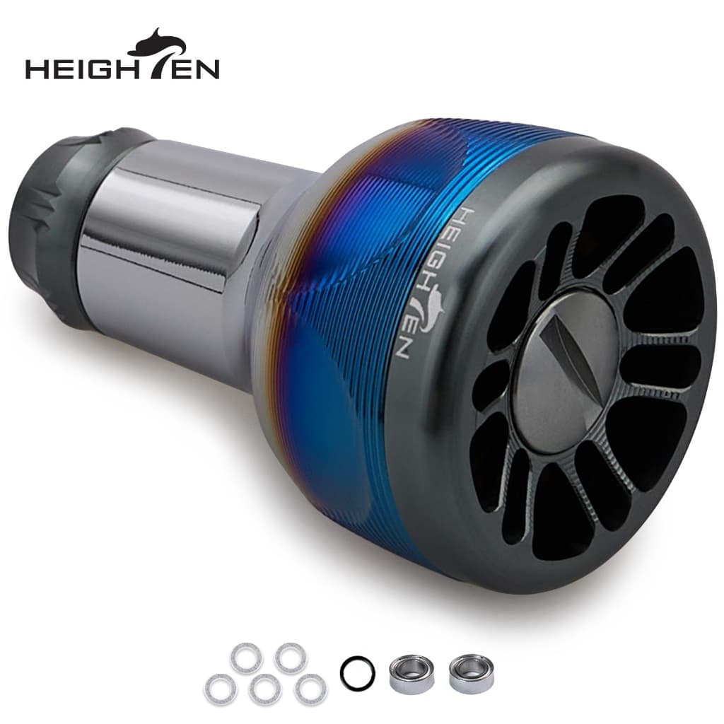 HEIGHTEN ลูกบิดมือจับรอก 24.5 มม. สําหรับด้ามจับรอก Shimano Type A และ Daiwa Type S รูปที่ 1