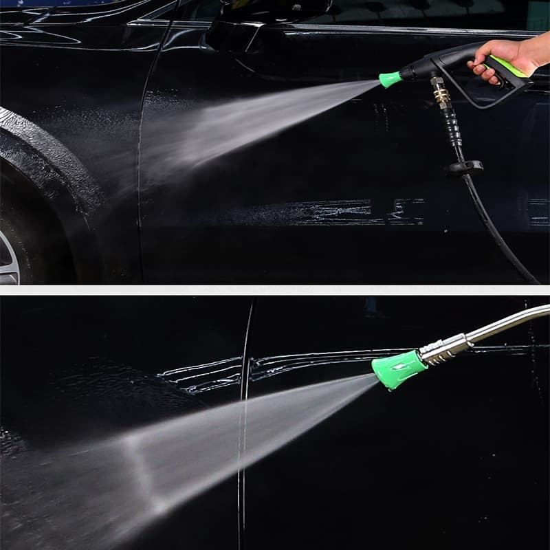 อุปกรณ์ล้างรถหัวฉีดเครื่องฉีดน้ําแรงดันสูง Water Jet Splash Proof Gun แขนยางนุ่ม Sector สําหรับล้างรถปืนหัวฉีด รูปที่ 5