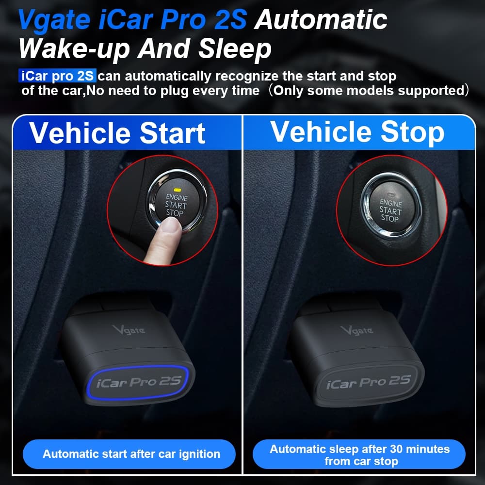 Vgate iCar Pro 2S OBD2 สแกนเนอร์รถยนต์ สําหรับ BYD/Tesla/GWM บลูทูธ 5.2 รองรับ iOS/Android ตรวจเช็กเครื่องยนต์ BMW เครื่องมือ PK ELM327 รูปที่ 5