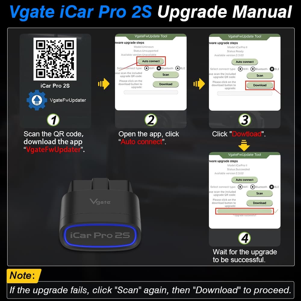 Vgate iCar Pro 2S OBD2 สแกนเนอร์รถยนต์ สําหรับ BYD/Tesla/GWM บลูทูธ 5.2 รองรับ iOS/Android ตรวจเช็กเครื่องยนต์ BMW เครื่องมือ PK ELM327 รูปที่ 8