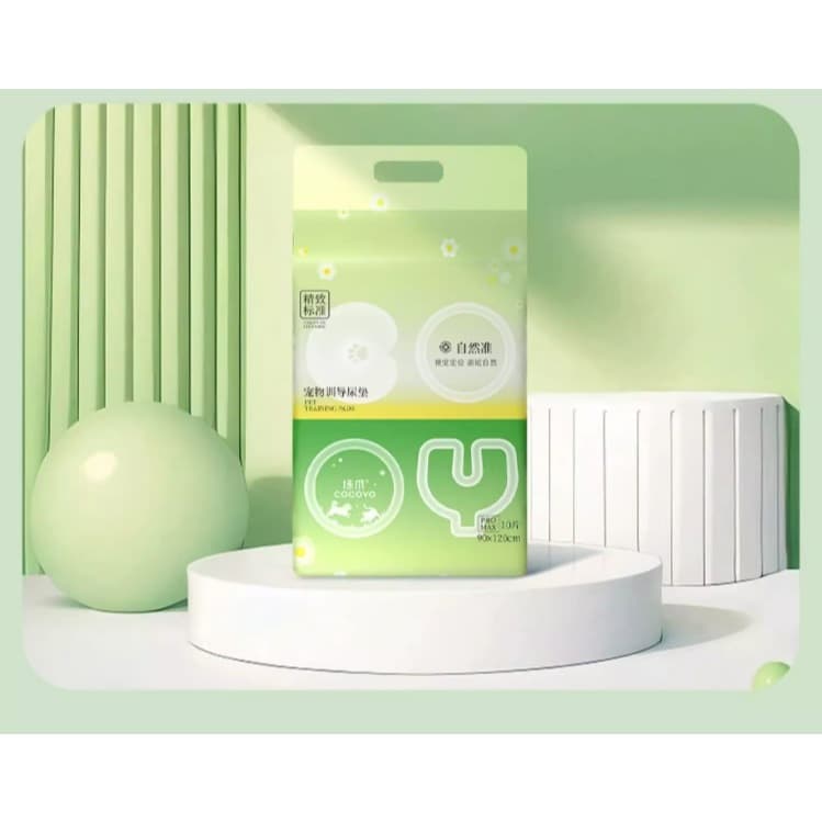 Cocoyo Pet Pad แผ่นรองฉี่สัตว์เลี้ยง ซับปัสสาวะสุนัข แมว แผ่นรองฝึกขับถ่าย ซึมซับ แผ่นรองหญ้าของจริง รูปที่ 8