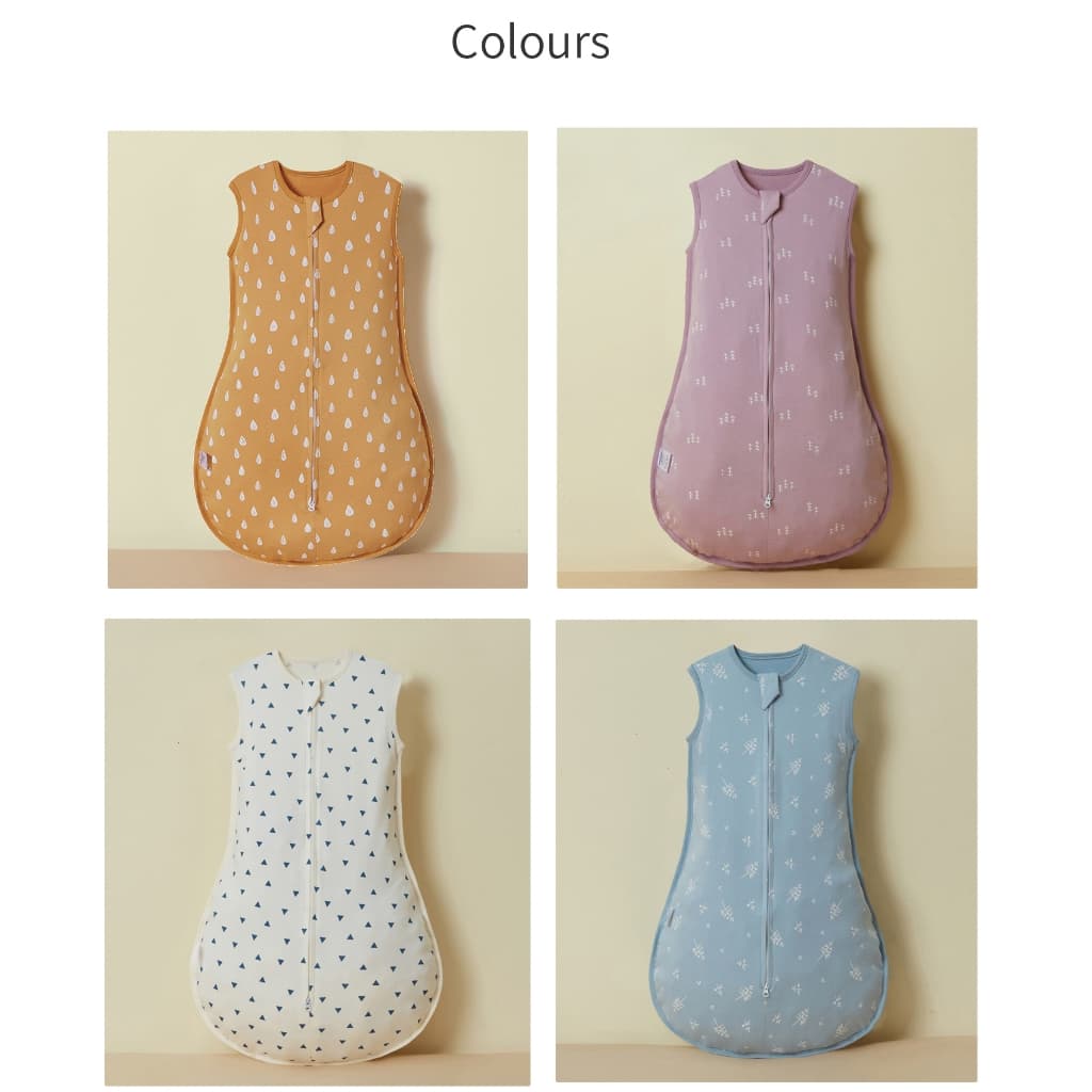 Insular Baby Sleep Sack Sleepping กระเป๋า Unisex แขนกุดผ้าฝ้าย 100% Wearable ชุดเครื่องนอนผ้าห่มฤดูร้อนนุ่มสําหรับทารกเด็กวัยหัดเดิน รูปที่ 8