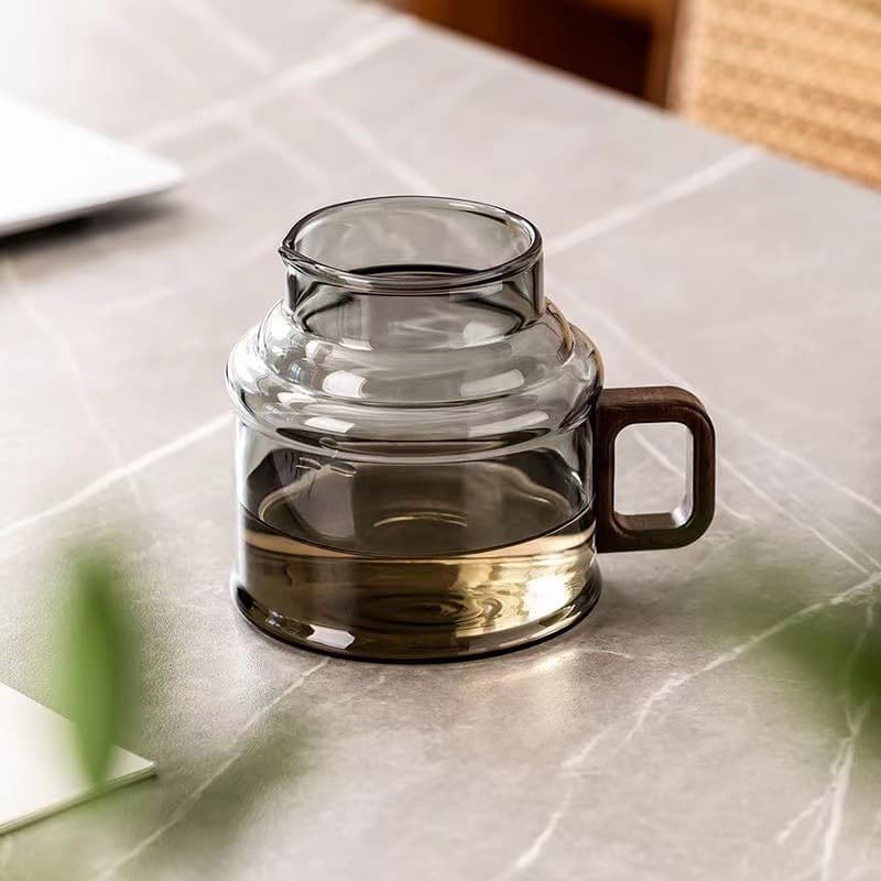 แก้วชงชาโบโรซิลิเกต 400ml พร้อมที่กรองชา แก้วแยกชา-น้ำ ทนความร้อน สําหรับออฟฟิศและบ้าน ของขวัญพรีเมียม รูปที่ 3
