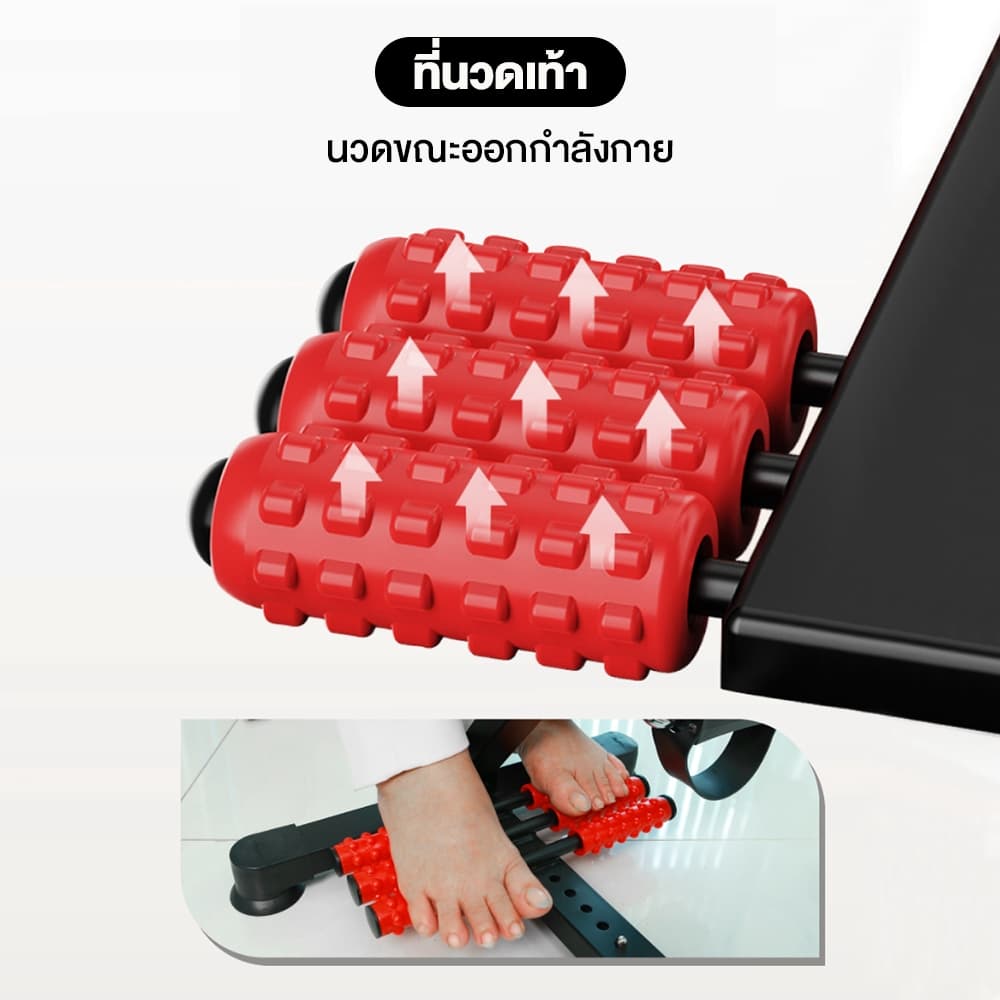 OneTwoFit จักรยานมือปั่นเท้าปั่น จักรยานออกกําลังกาย เครื่องออกกำลังกาย ผู้สูงอายุ พร้อมที่นวดเท้า รูปที่ 6