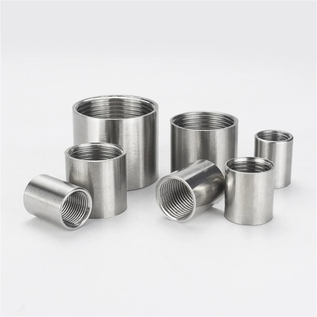 สแตนเลส 1/8"1/4"1/2/8"3/4"1" 1.2"1.5"2" บีเอสพี หญิงเกลียวอุปกรณ์ท่อแก๊สน้ําเชื่อมต่ออะแดปเตอร์ ข้อต่อ รูปที่ 1