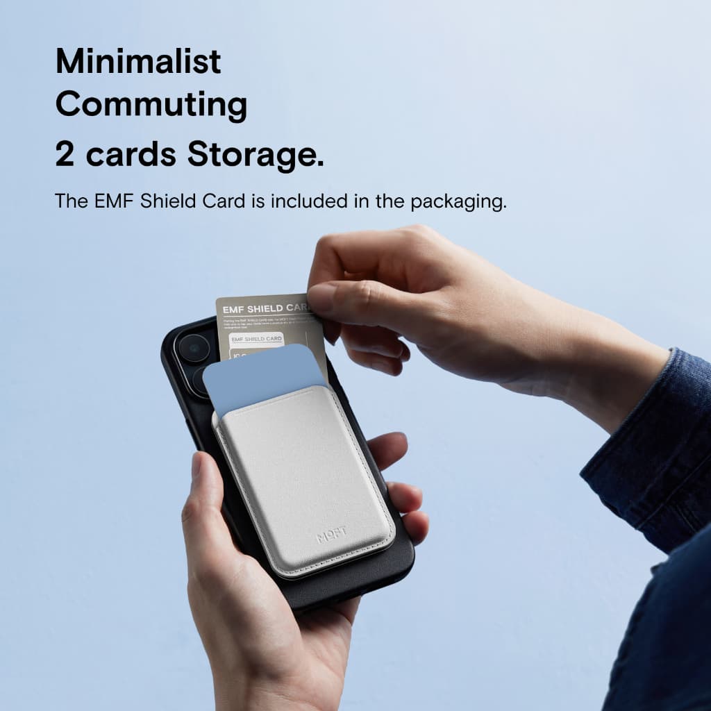 MOFT Snap Flash Wallet ขาตั้งโทรศัพท์มือถือ กระเป๋าสตางค์ พร้อม MagSaf ใช้งานสะดวก ทนทาน สําหรับสมาร์ทโฟน เปิดหน้าต่าง ID และบานพับเหล็ก รูปที่ 6