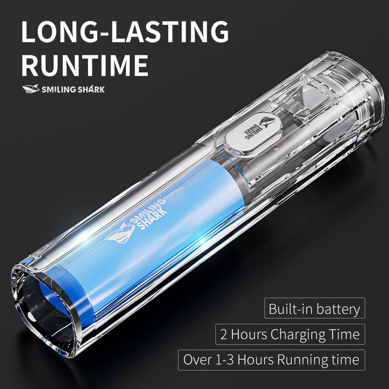 SmilingShark SD5310 ไฟฉาย led แสงสีม่วง ยูวี 365 นาโนเมตร สารเรืองแสง คบเพลิง 3โหมด Type-C ชาร์จใหม่ได้ เหมาะสำหรับการตรวจสอบผัก ธนบัตร การระบุสมบัติ รูปที่ 5