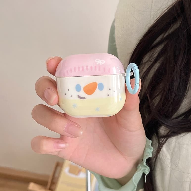 สําหรับ iphone AirPods Pro 3 AirPods 1/2/3/4 IMD- เคสหูฟังไร้สายพื้นผิวเรียบการ์ตูน รูปที่ 1