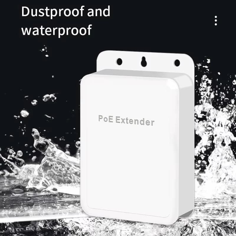 ส่งจากไทย 4 พอร์ต 1000Mbps PoE Repeater 1 ถึง 3 สวิตช์เครือข่าย PoE Extender สําหรับการส่งเครือข่ายกลางแจ้ง IPC/NVR รูปที่ 8
