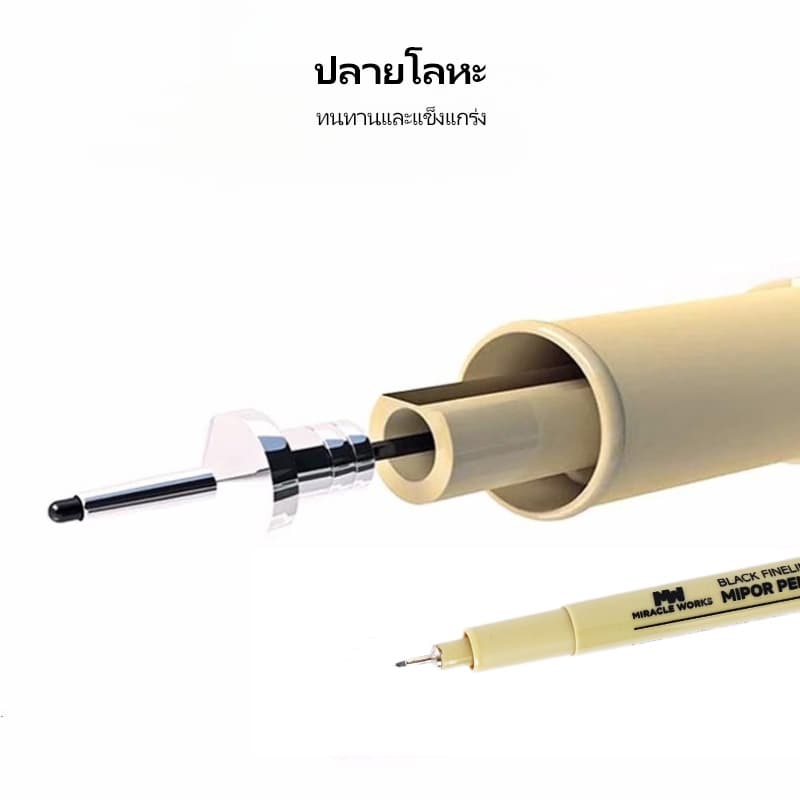 MW ชุดปากกา Sakura Pigma Micron ขนาด 3/5/8/10/12 ชิ้น ปากกา Fineliner สำหรับวาดภาพร่าง รูปที่ 2
