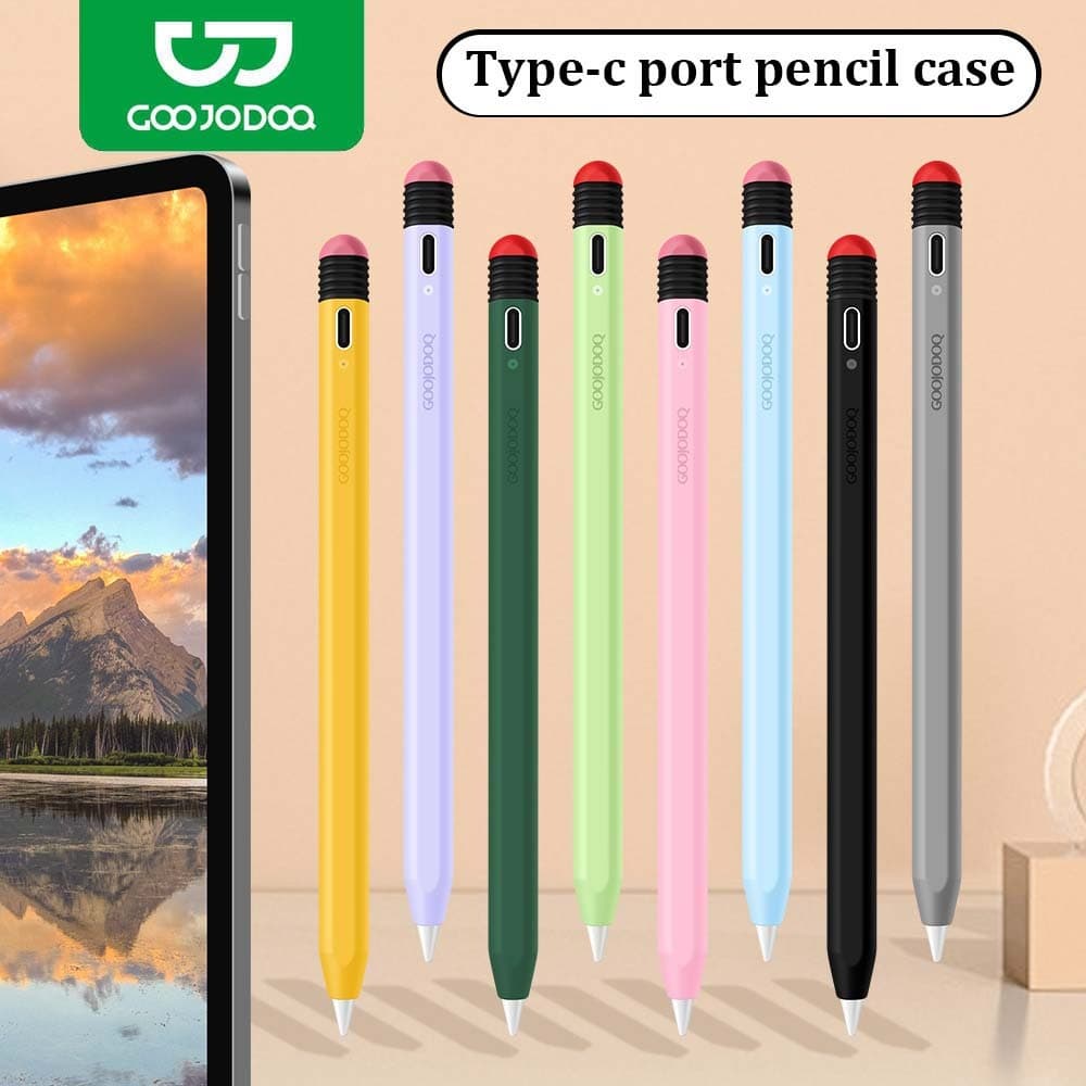 GOOJODOQ ไทยแลนด์สปอต สไตลัสกรณี stylus ซิลิโคนสำหรับ lpad ดินสอ 1 2 และ goojodoq GD13 GD14 GD12 GD11 Plus