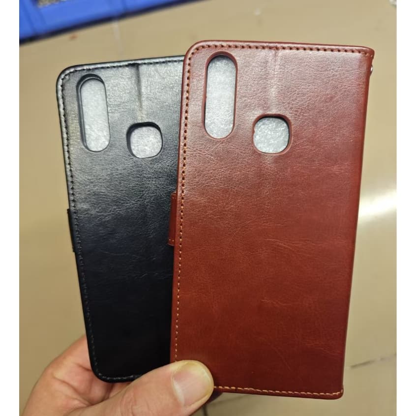 เคส vivo y11 y12 y12i y15 y17 1901 1902 1903 1904 1906 กระเป๋าสตางค์หนังศูนย์พร้อมเชือกฟรีและฝาครอบกระเป๋าสตางค์แบบพับกันกระแทก รูปที่ 3