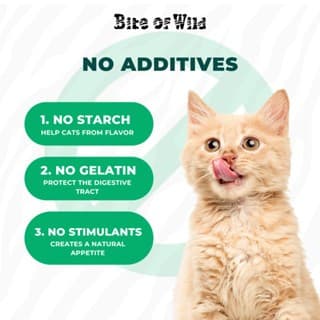 LIVE Bite Of Wild ขนมฟรีซดรายปลาไข่ 40g 2packs ขนมขบเคี้ยวแมว ขนมขบเคี้ยวสุนัข รูปที่ 4