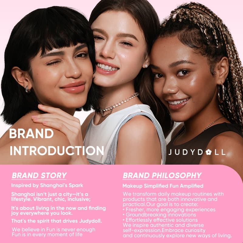Judydoll แผ่นปิดที่มีสามสีสำหรับการปกปิดรอยแผลเป็นจุด รอยสิวและรอยแผลเป็นจุด และกรอบตาลายน้ำตาเติม รูปที่ 6