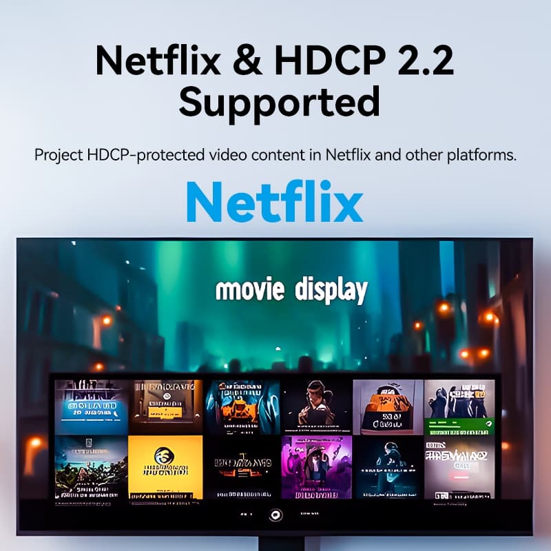 Vention สาย USB-c to HDMI 4K HD HDMI-A 4K@60Hz HDCP Type-c to HDMI HDR Audio & Video รูปที่ 2