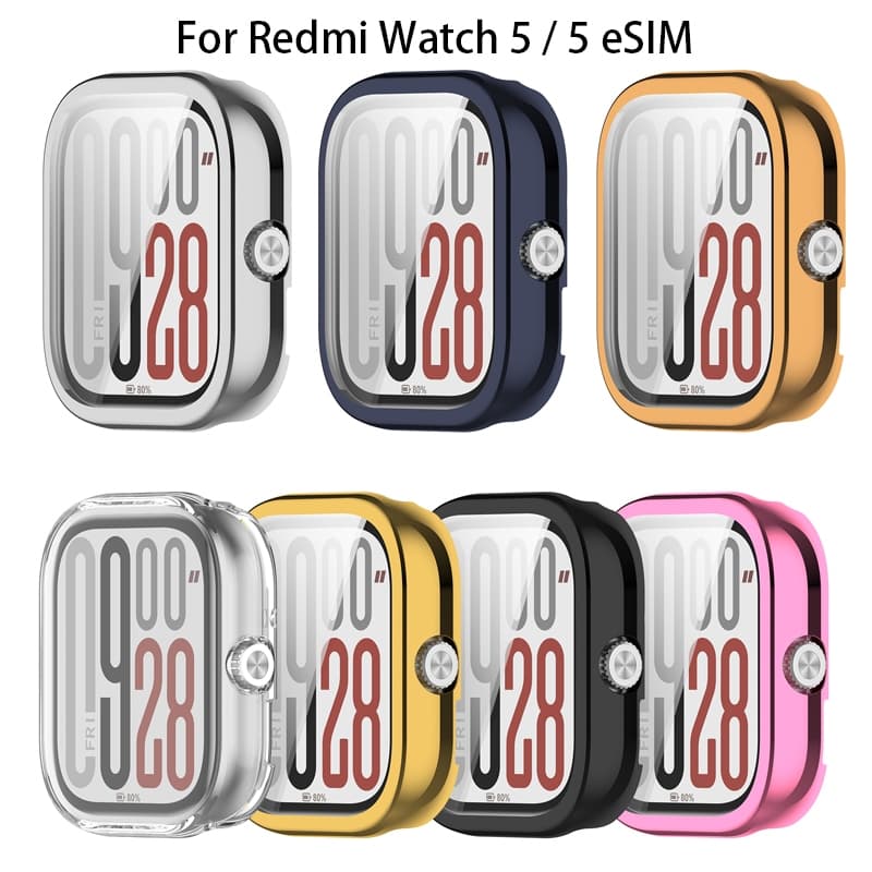 Protector Shell TPU สําหรับ Redmi นาฬิกา 5 Active / 5 Lite สมาร์ทนาฬิกากันชนสําหรับ Redmi นาฬิกา 5 / 5 eSIM Accessoress รูปที่ 4