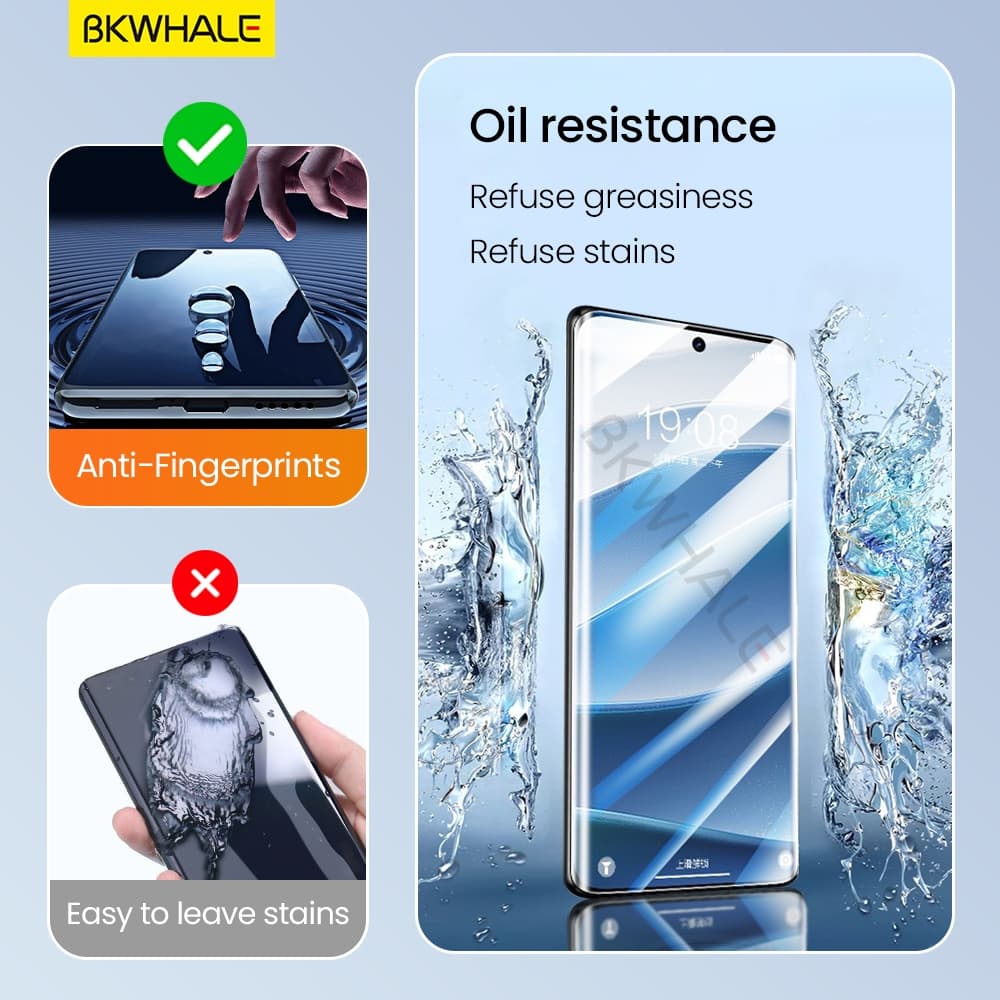BKWHALE ติดตั้งง่ายกระจกนิรภัยสําหรับ Xiaomi Redmi Note14 Pro 15 15C 14C 13 หมายเหตุ 12 11 12S 11S K60 K70 E K80 Ultra K90 Pro Max Note13 Note15 Pro + Turbo 3 4 ป้องกันหน้าจอฟิล์ม รูปที่ 6