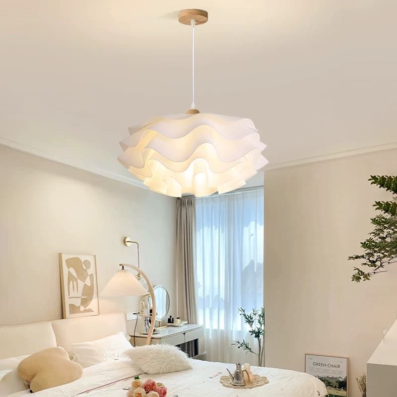 โคมไฟระย้า Led สไตล์นอร์ดิกโมเดิร์น สําหรับตกแต่งห้องนอน ห้องนั่งเล่น รูปที่ 6
