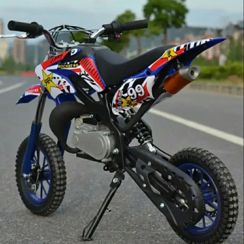 รถจักรยานยนต์ 7/8 22 มม.Handlebar Bar Risers Mount Bracket Clamp Taper สําหรับ 2 จังหวะ 47 49cc กระเป๋าจักรยาน Mini Moto Dirt Bike อะไหล่ รูปที่ 4