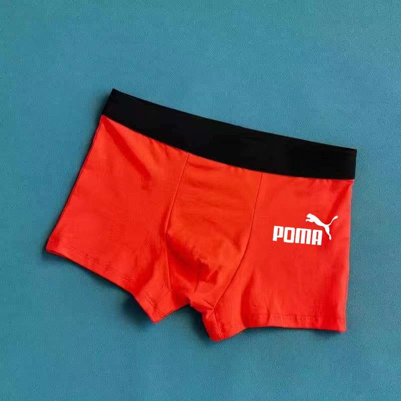 Ready Stockpoma Men Briefs Letter Waist Big Elastic Briefs Comfort Underpants รูปที่ 7
