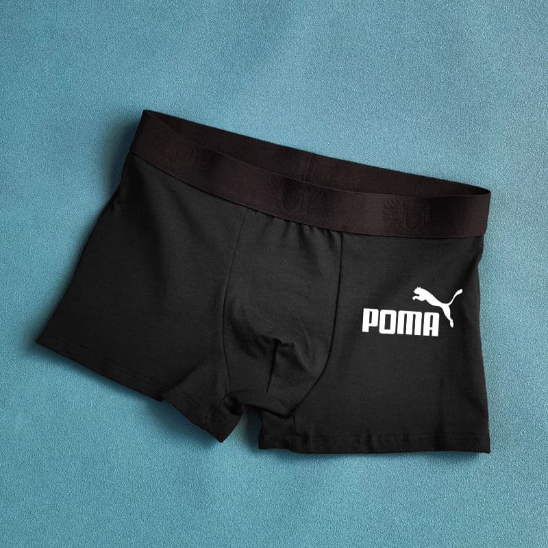 Ready Stockpoma Men Briefs Letter Waist Big Elastic Briefs Comfort Underpants รูปที่ 6