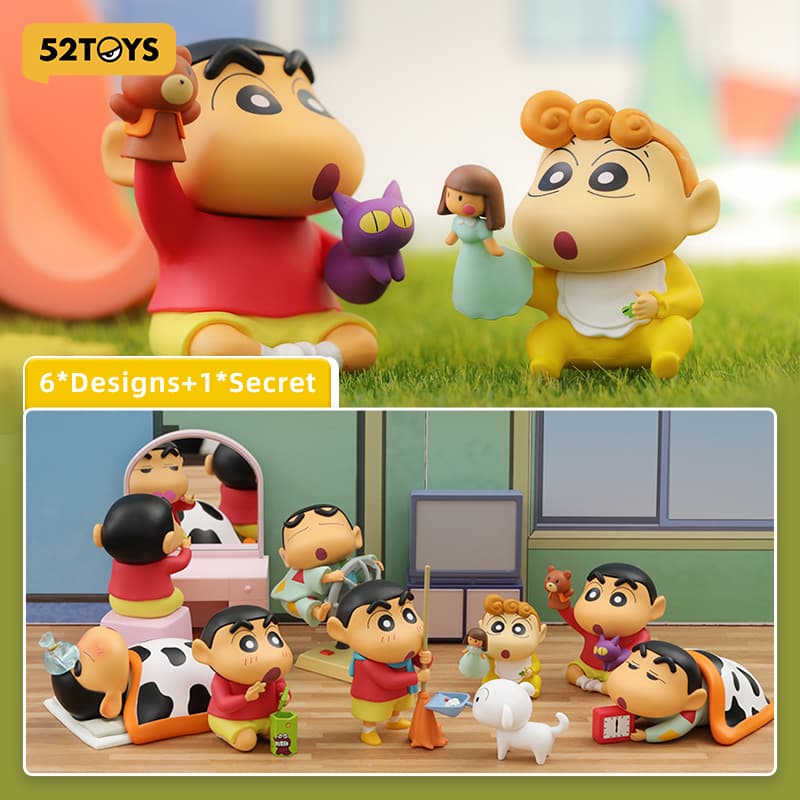 52TOYS Crayon Shinchan Daily Life 1 Series Blind Box Figure Toy รูปที่ 4