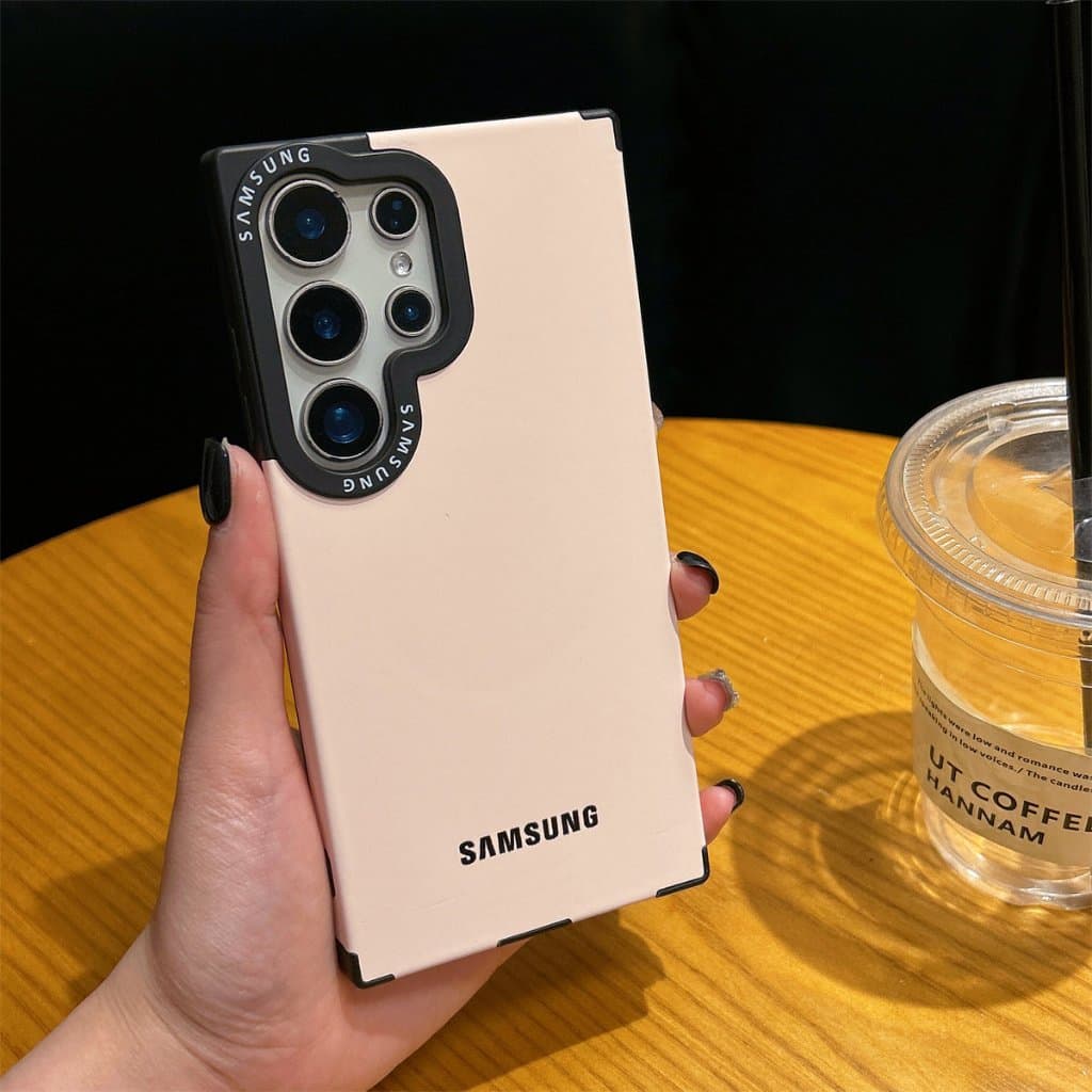 ซิลิโคน สีทึบ Logo Magnetic เคส Samsung Galaxy S26 Ultra S25 Ultra S25 Plus S25 S24 Ultra S24 Plus S24 S23 Ultra S22Ultra Case เคสโทรศัพท์ใหม่ ซิลิโคนอ่อนนุ่มป้องกันการตก เคสมือถือซัมซุง รูปที่ 2