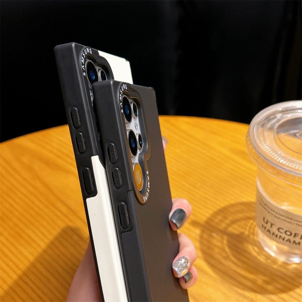 ซิลิโคน สีทึบ Logo Magnetic เคส Samsung Galaxy S26 Ultra S25 Ultra S25 Plus S25 S24 Ultra S24 Plus S24 S23 Ultra S22Ultra Case เคสโทรศัพท์ใหม่ ซิลิโคนอ่อนนุ่มป้องกันการตก เคสมือถือซัมซุง รูปที่ 7