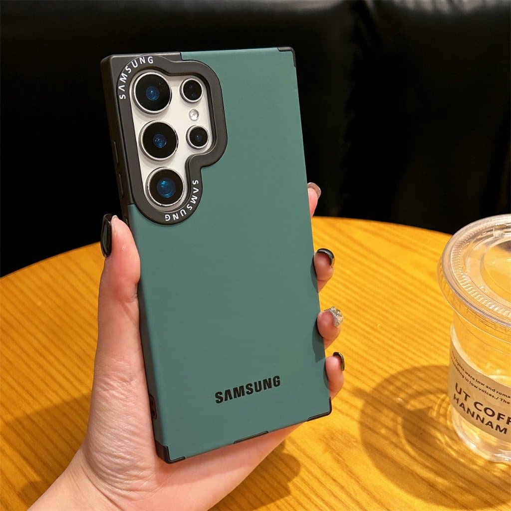 ซิลิโคน สีทึบ Logo Magnetic เคส Samsung Galaxy S26 Ultra S25 Ultra S25 Plus S25 S24 Ultra S24 Plus S24 S23 Ultra S22Ultra Case เคสโทรศัพท์ใหม่ ซิลิโคนอ่อนนุ่มป้องกันการตก เคสมือถือซัมซุง รูปที่ 4