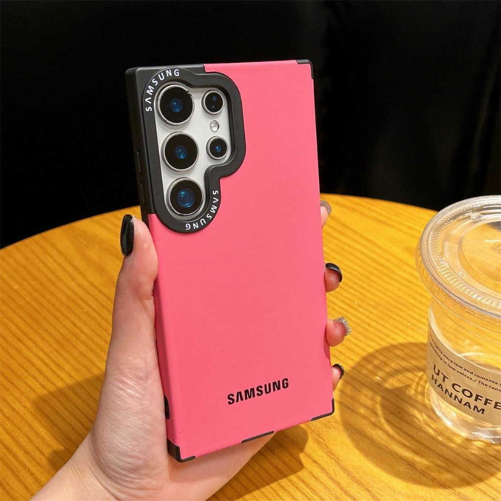 ซิลิโคน สีทึบ Logo Magnetic เคส Samsung Galaxy S26 Ultra S25 Ultra S25 Plus S25 S24 Ultra S24 Plus S24 S23 Ultra S22Ultra Case เคสโทรศัพท์ใหม่ ซิลิโคนอ่อนนุ่มป้องกันการตก เคสมือถือซัมซุง รูปที่ 5