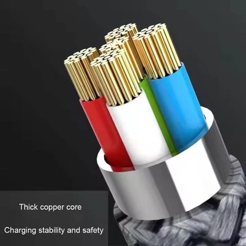 สาย USB C ถึง Micro B สําหรับ Samaung Huawei Xiaomi Meizu MacBook รูปที่ 5