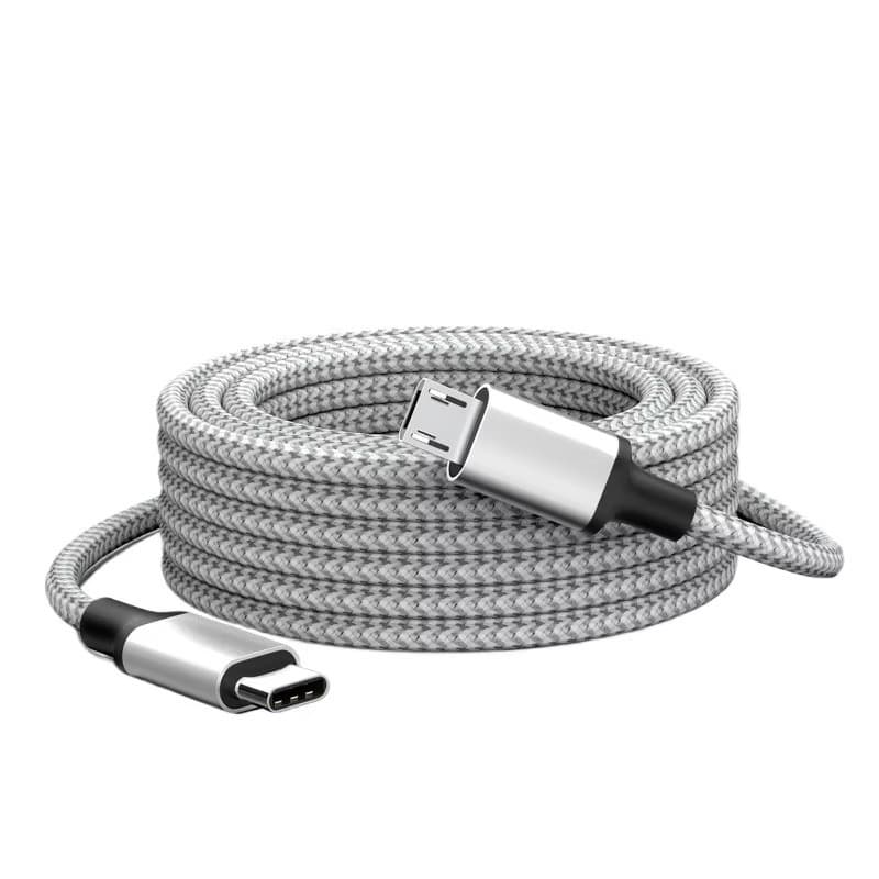 สาย USB C ถึง Micro B สําหรับ Samaung Huawei Xiaomi Meizu MacBook รูปที่ 7