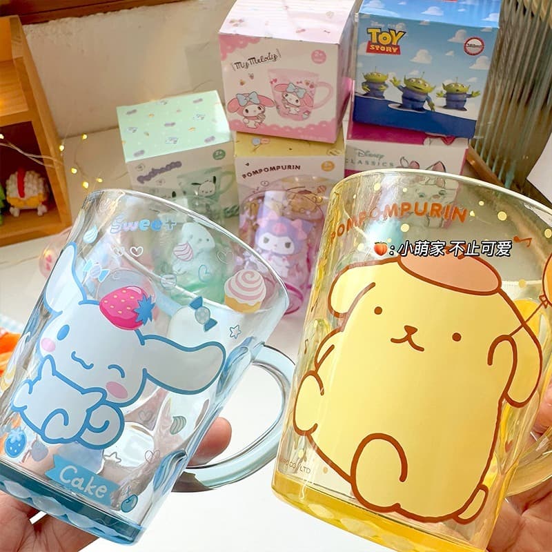 แก้วน้ำเด็ก Sanrio Kuromi วัสดุ AS คุณภาพดี ใสสวย ใช้ได้ทั้งดื่มน้ำ ดื่มนม และบ้วนปาก ขนาด 260ml เหมาะสำหรับเด็ก 2 ปีขึ้นไป รูปที่ 5