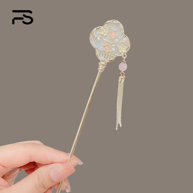 ซูเปอร์ Fairy Tassels ดอกไม้ปิ่นปิ่นผู้หญิงสไตล์ใหม่อารมณ์ที่สวยงามปิ่นปิ่น รูปที่ 7